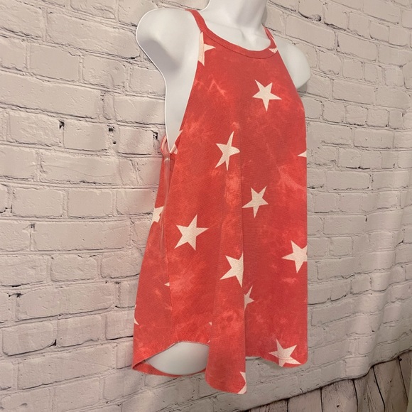 MST coral star print tank top size medium - Picture 3 of 8
